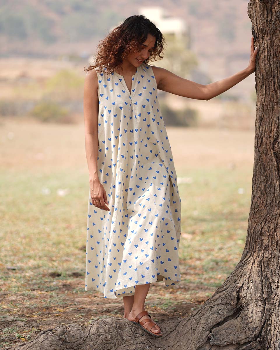 Dilruba Handblock Printed Cotton Kurti