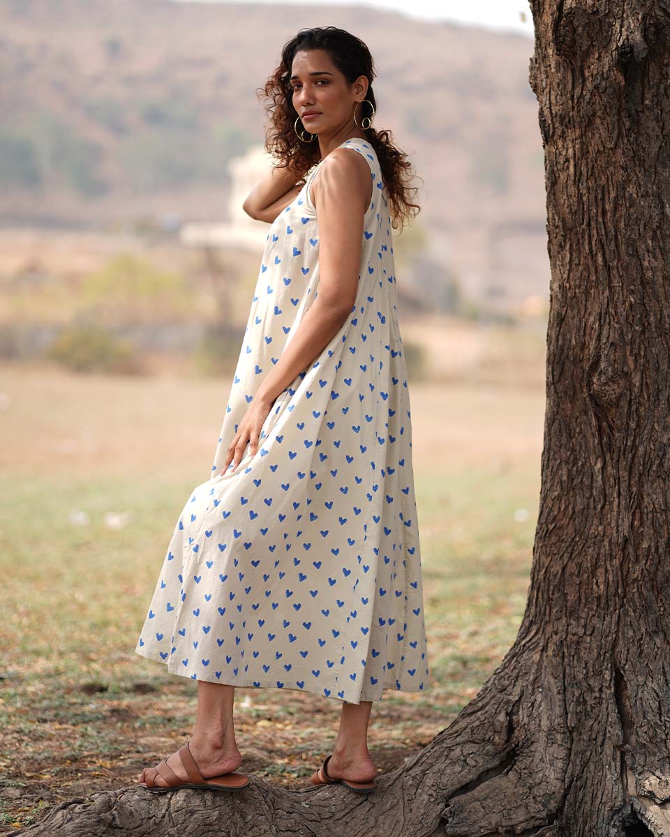 Dilruba Handblock Printed Cotton Kurti