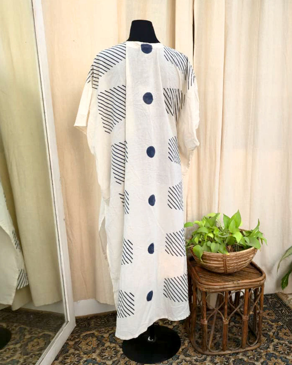 Mahika White Cotton dress - Love Despite