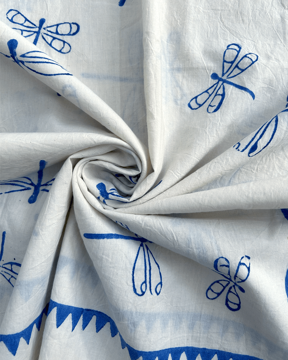 Mehrgol Blockprinted Cotton Stole - BGVL