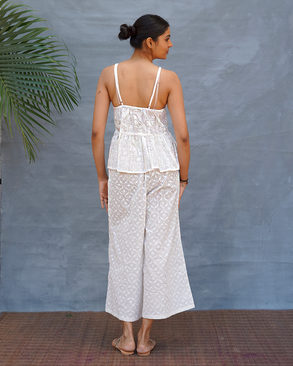 Kiyara Cotton Top - Safed