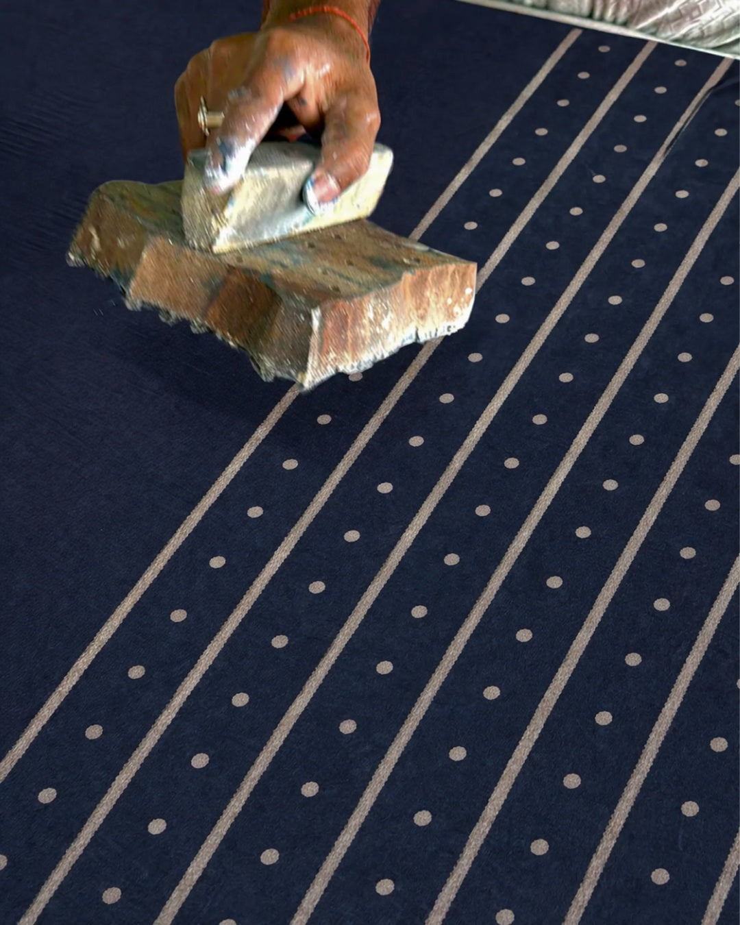 Summer Without Rush Black Hand Block Printed Cotton Blouse - UMT