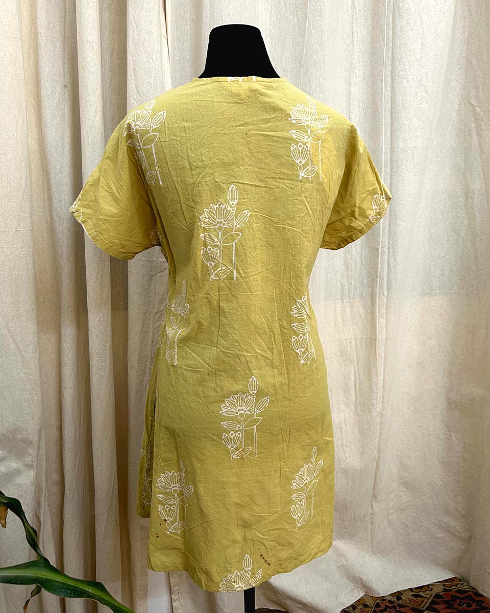 Suhani handblockprinted cotton dress -LD