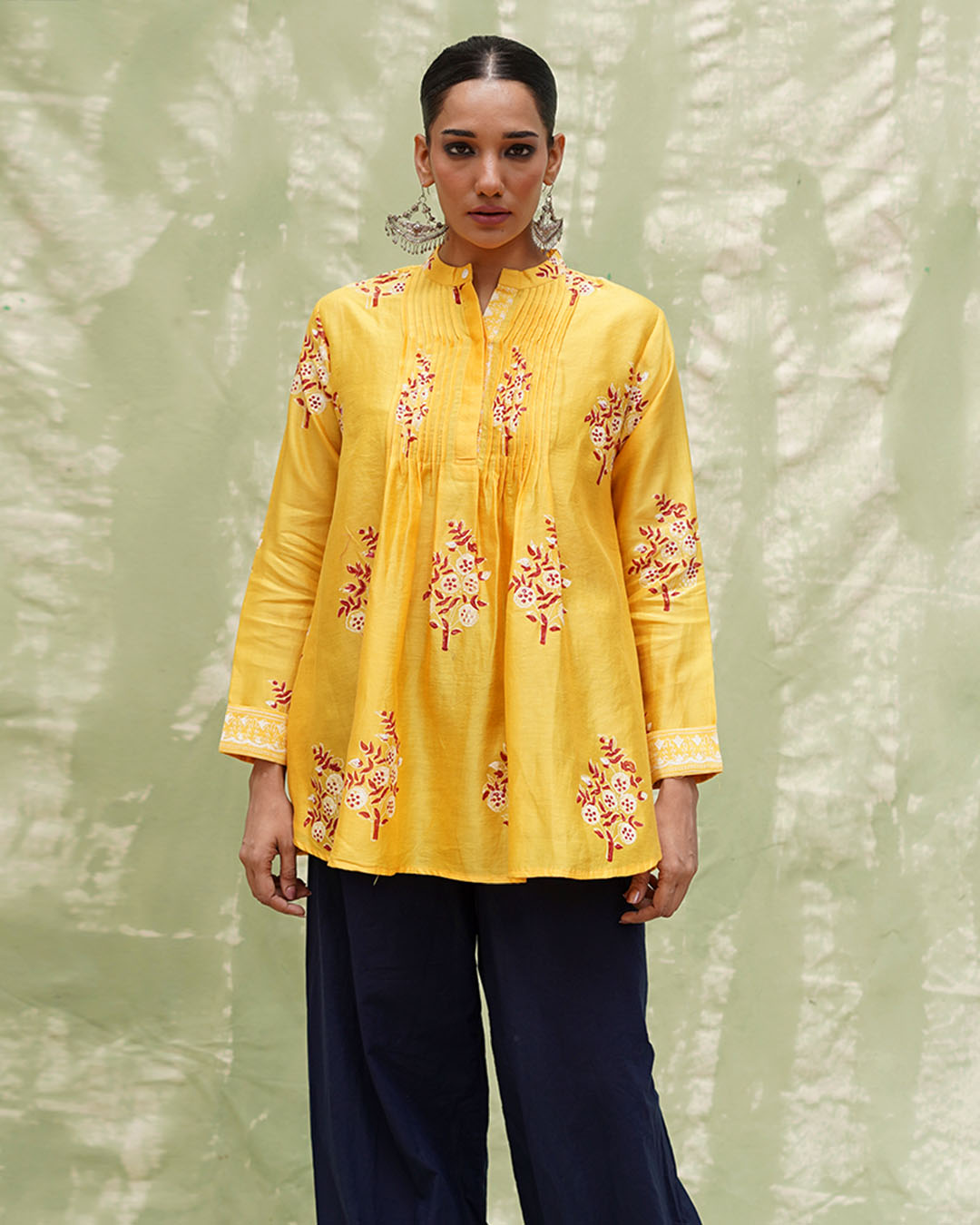 kurti for women yellow colour| kurti design| kurti ladies