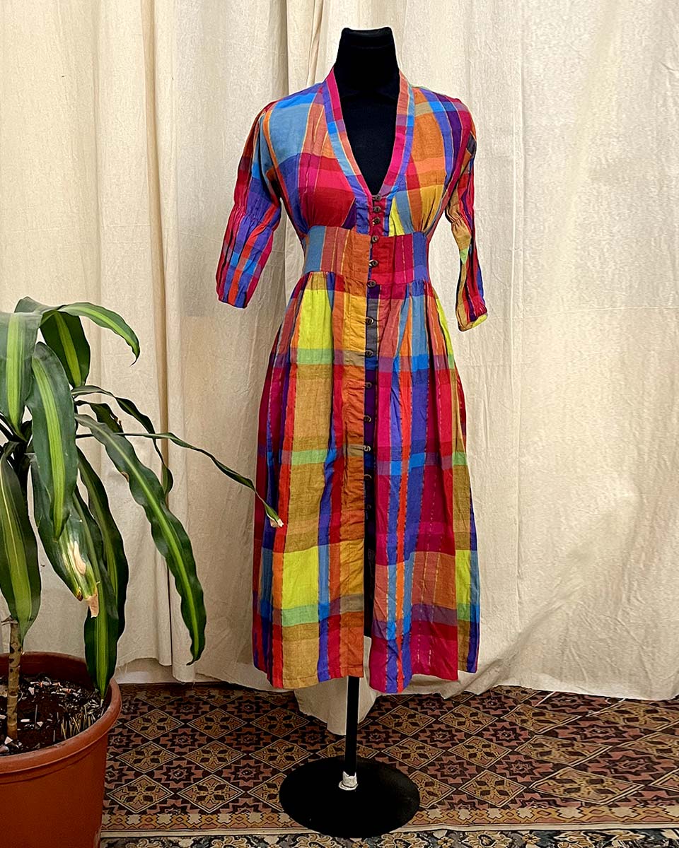 Carnival Glow cotton Dress - LD