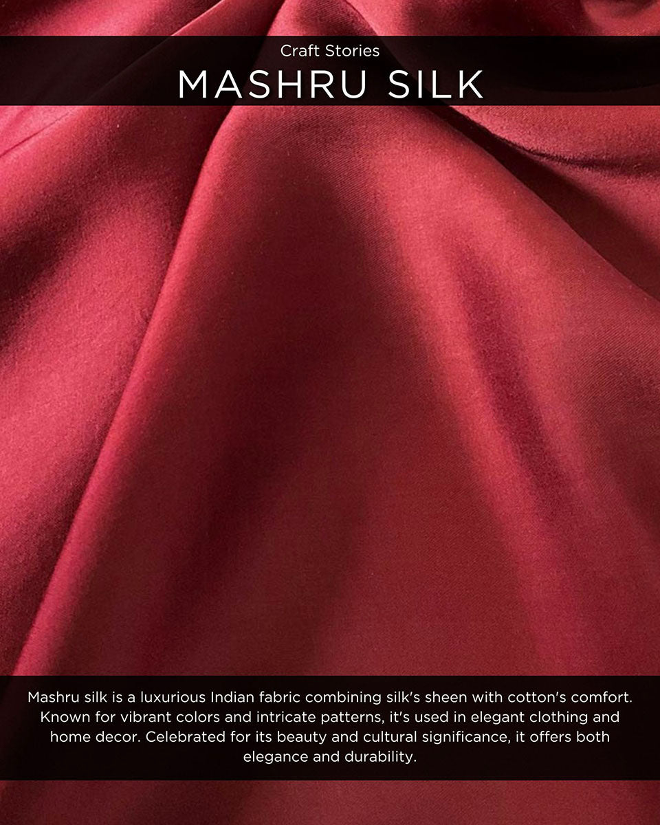 Tista Mashru Silk Blouse