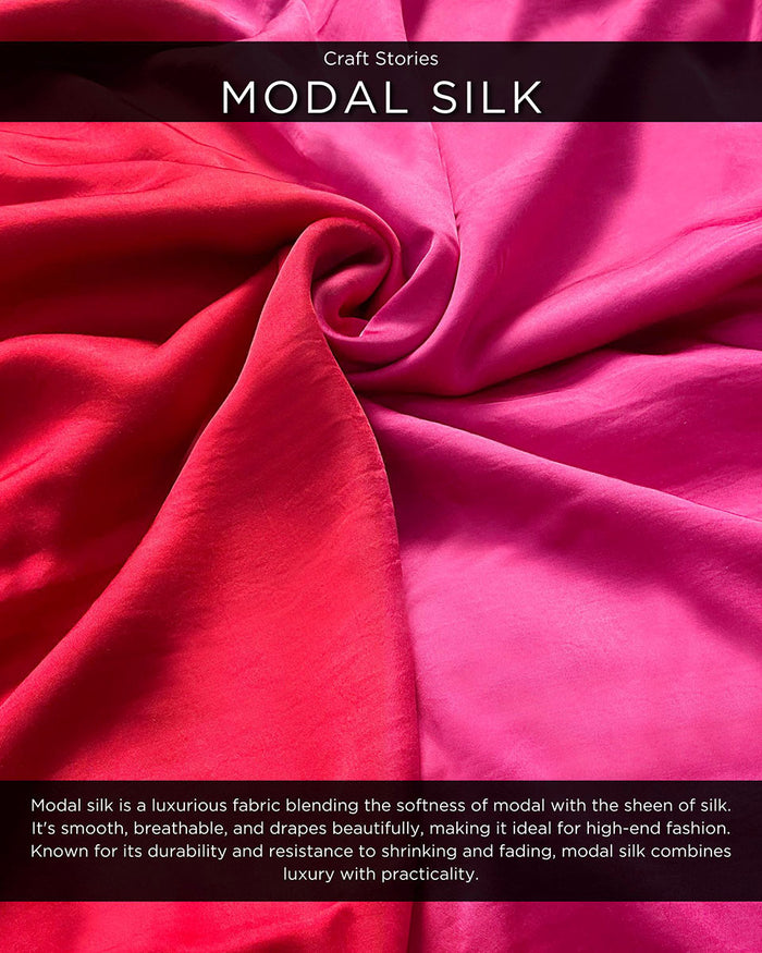 She Flows Like A River | Modal Silk Sarees | Mashru Silk Blouses