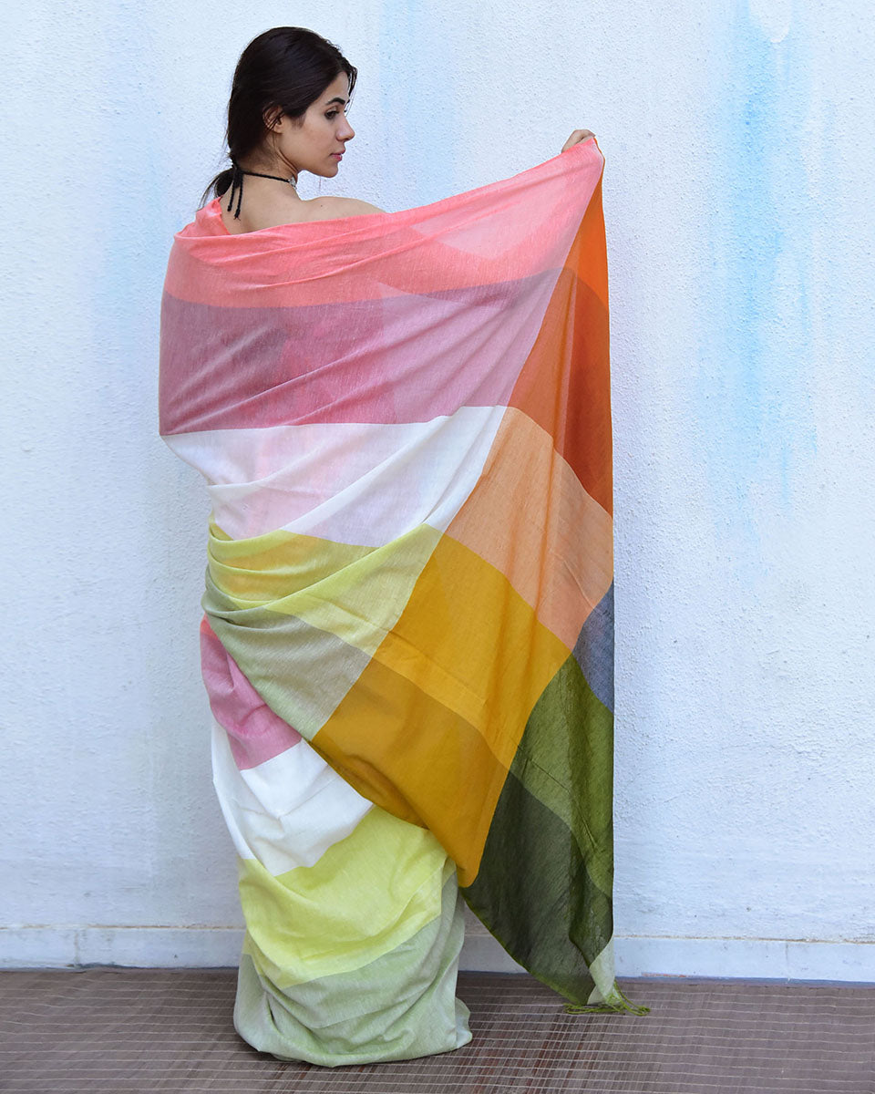 Cotton sarees | Cotton saree for women | Cotton saree online | Cotton saree | Chidiyaa