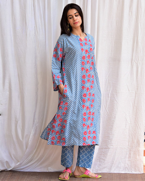 Ladies Designer Cotton Kurti Suit at Rs 985 in Jaipur | ID: 2851925581955