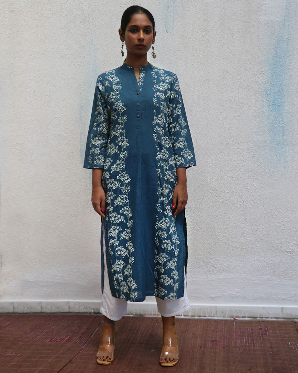 Ashalata Block Printed Cotton Kurti