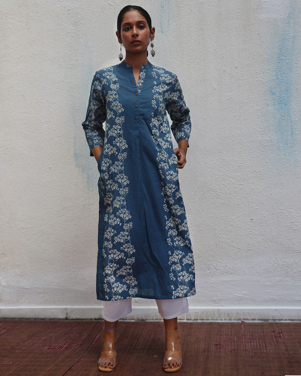 Ashalata Block Printed Cotton Kurti