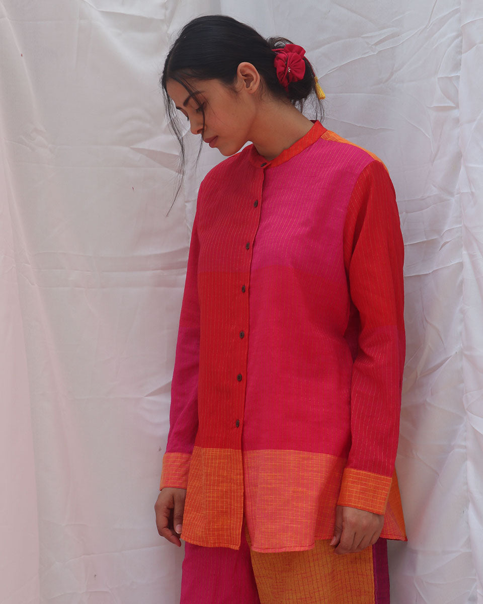 Gulali  Handwoven Cotton Top - RC