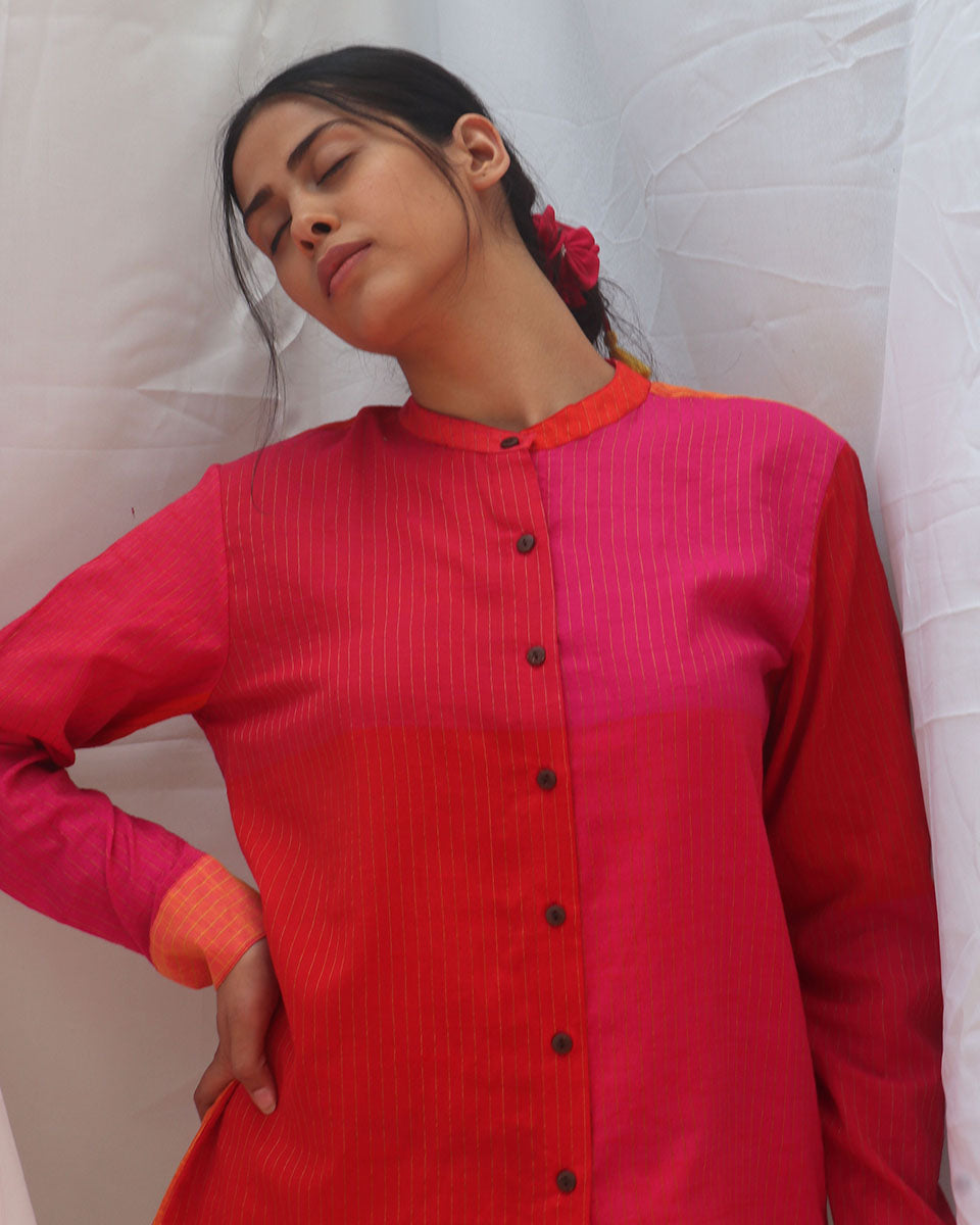 Gulali  Handwoven Cotton Top - RC