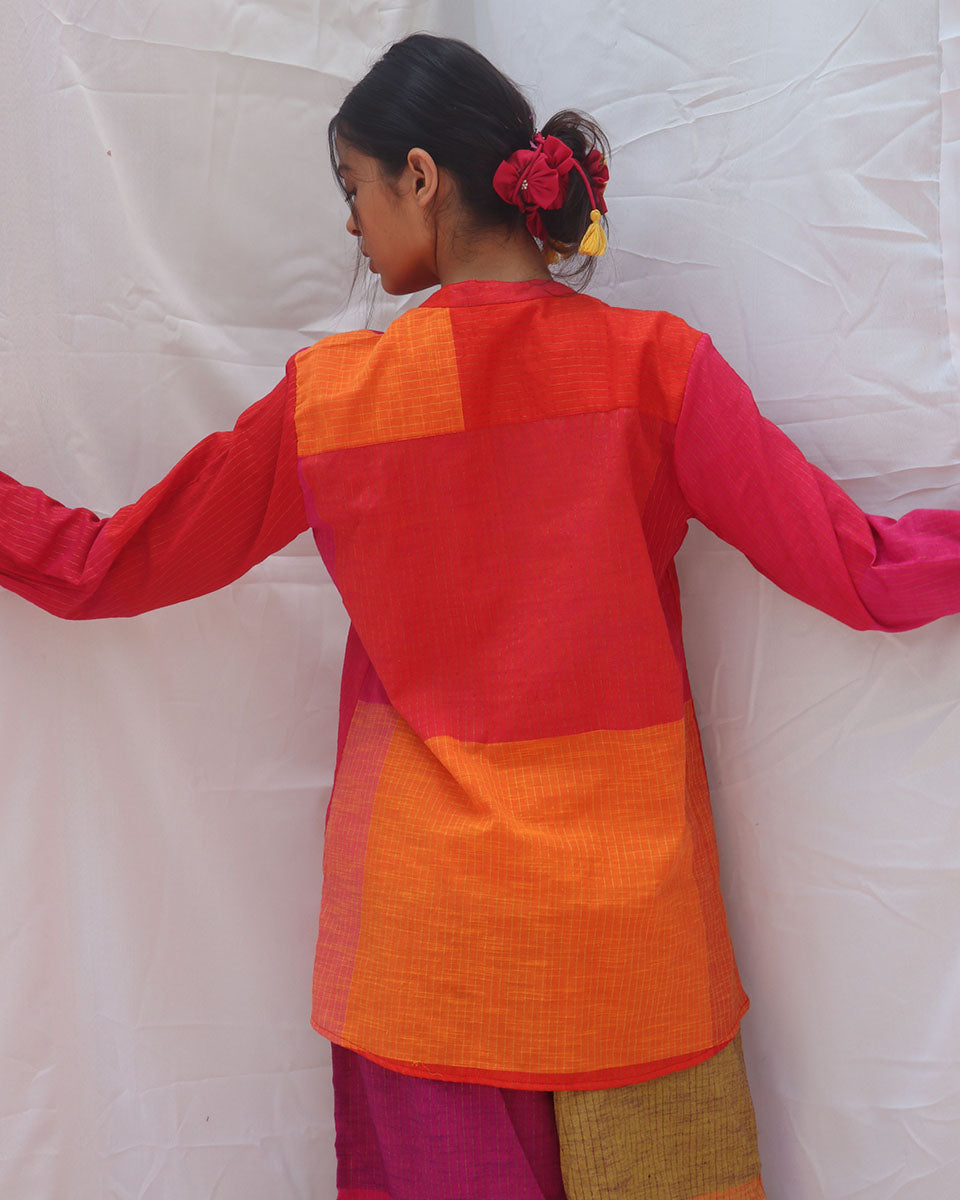 Gulali  Handwoven Cotton Top - RC