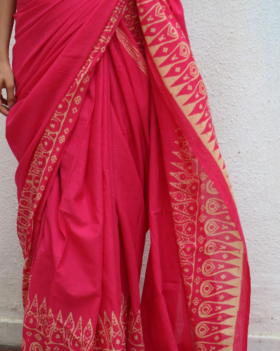 Cotton sarees | Cotton saree for women | Cotton saree online | Cotton saree | Chidiyaa