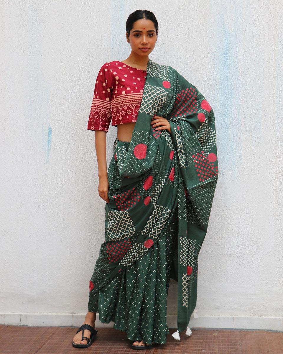 Cotton sarees | Cotton saree for women | Cotton saree online | Cotton saree | Chidiyaa