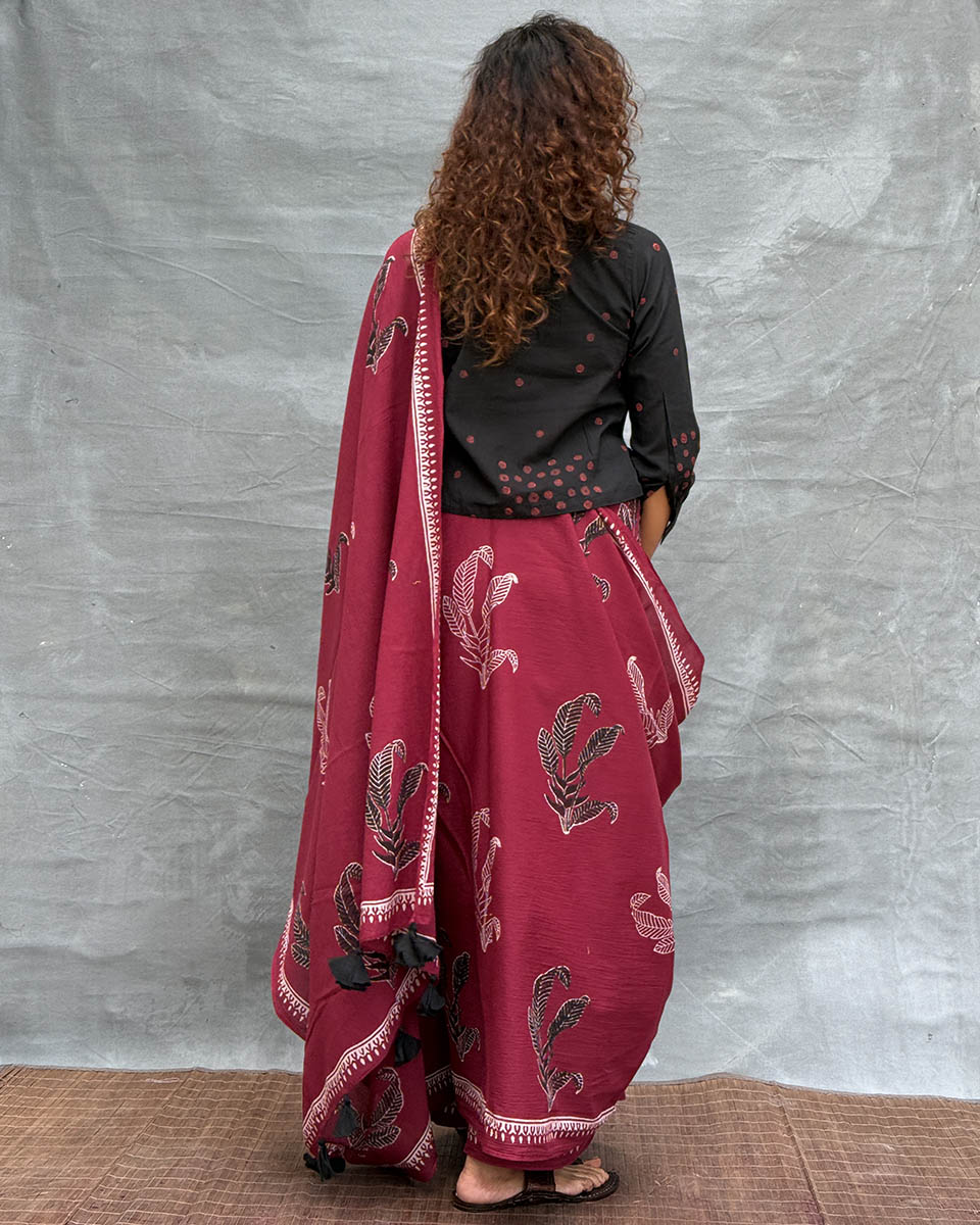 Breeze Blockprinted Cotton Saree