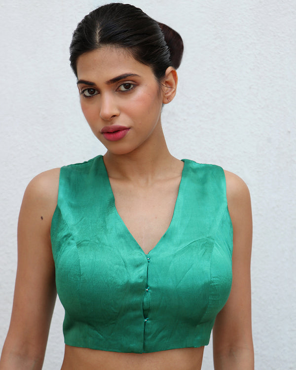 Rhea Mashru Silk Blouse