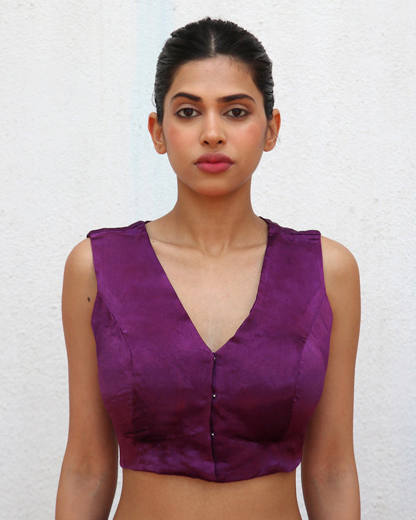 Sarita Mashru Silk Blouse