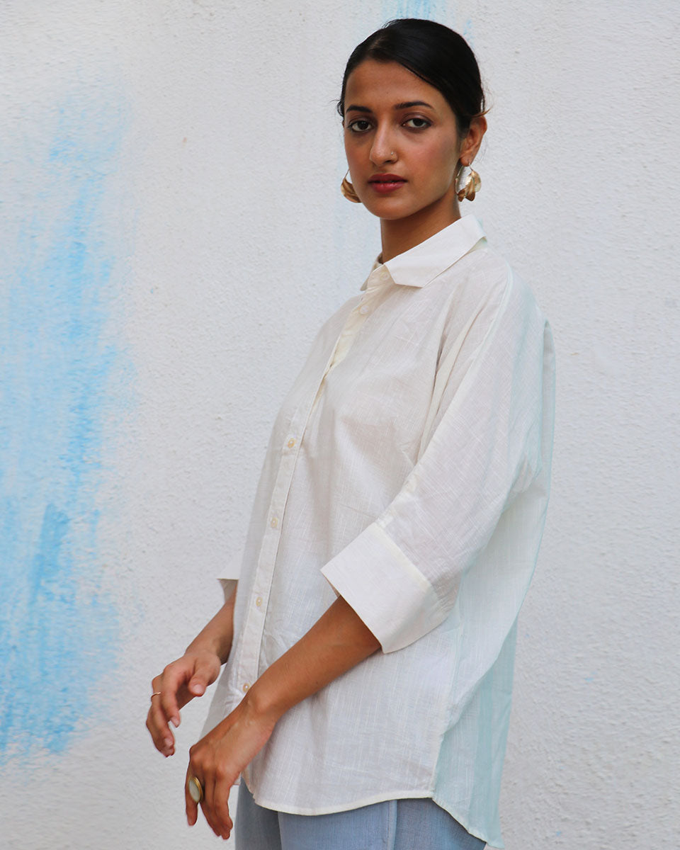 Meryl Handwoven Linen Shirt