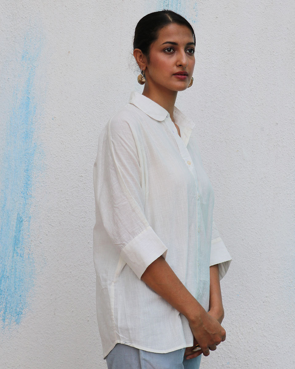 Meryl Handwoven Linen Shirt