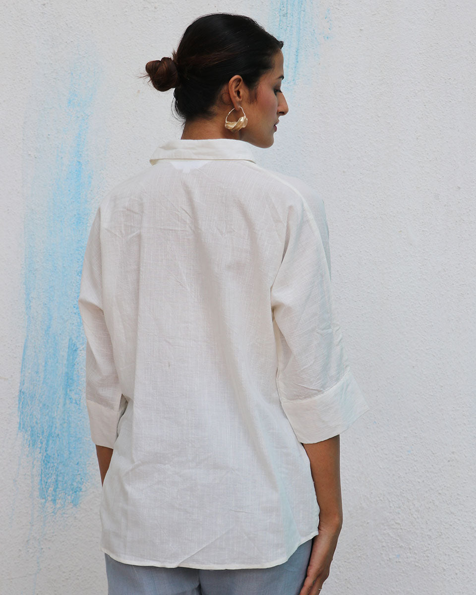 Meryl Handwoven Linen Shirt