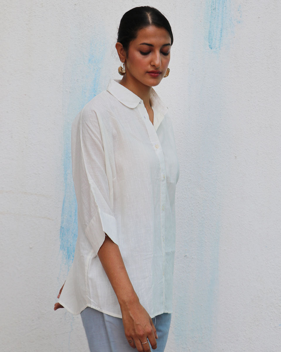 Meryl Handwoven Linen Shirt