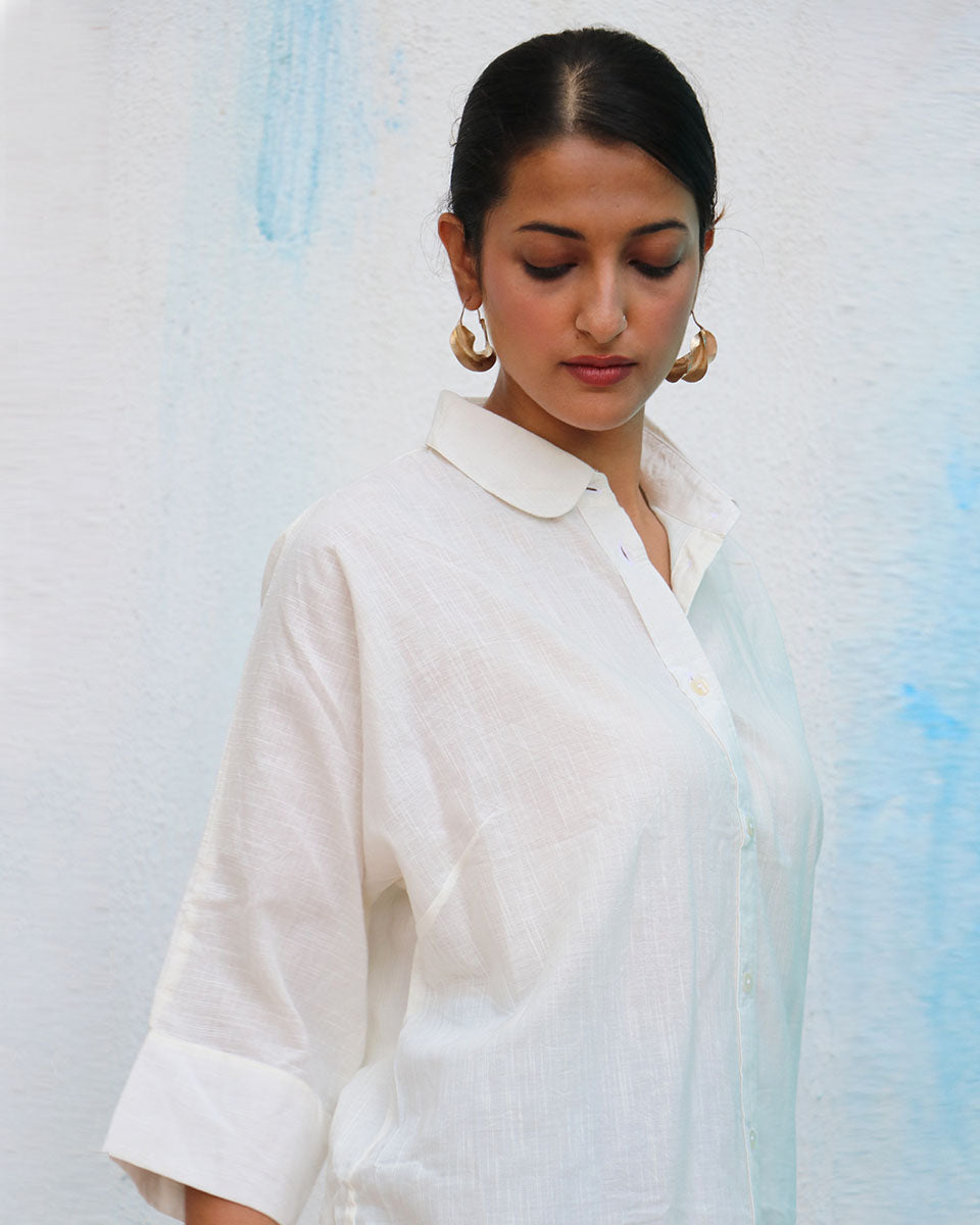 Meryl Handwoven Linen Shirt