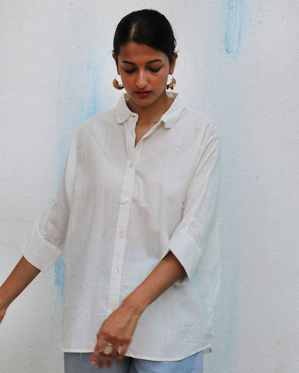 Meryl Handwoven Linen Shirt