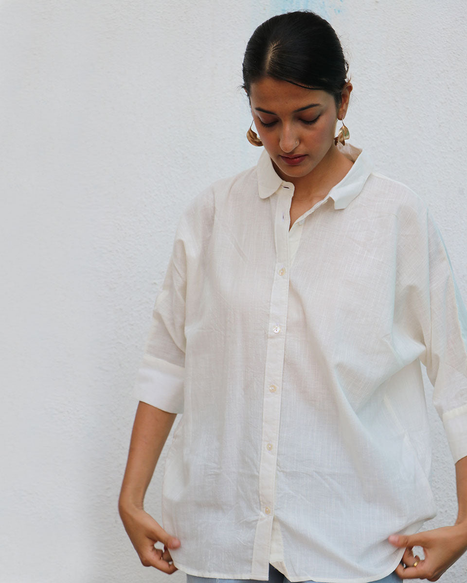 Meryl Handwoven Linen Shirt