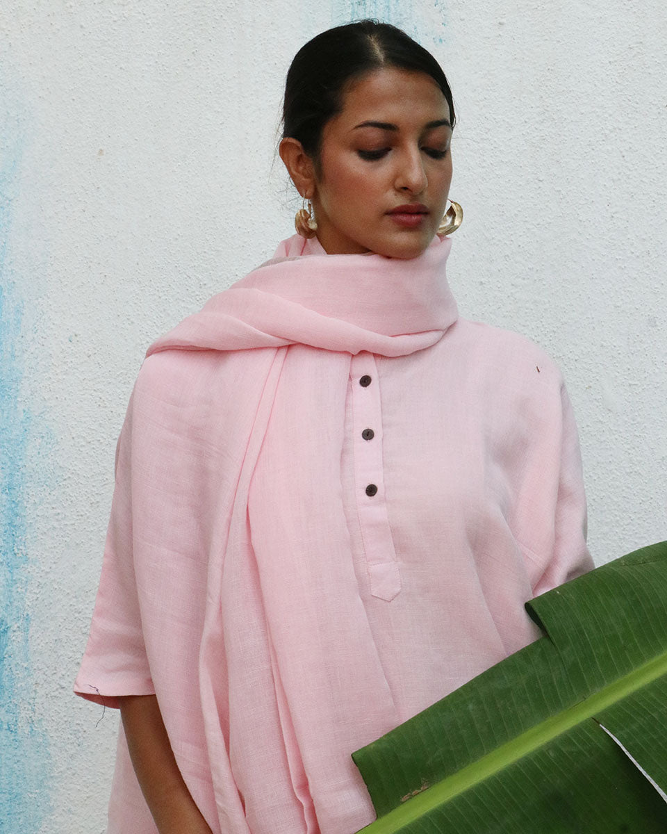 Ivy Handwoven Linen Dupatta