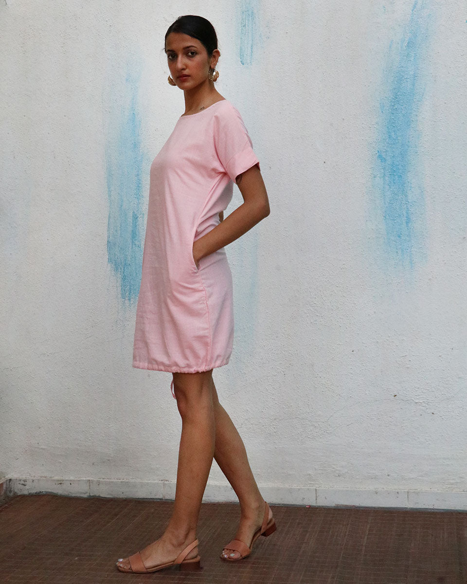 Maryse Handwoven Linen Dress