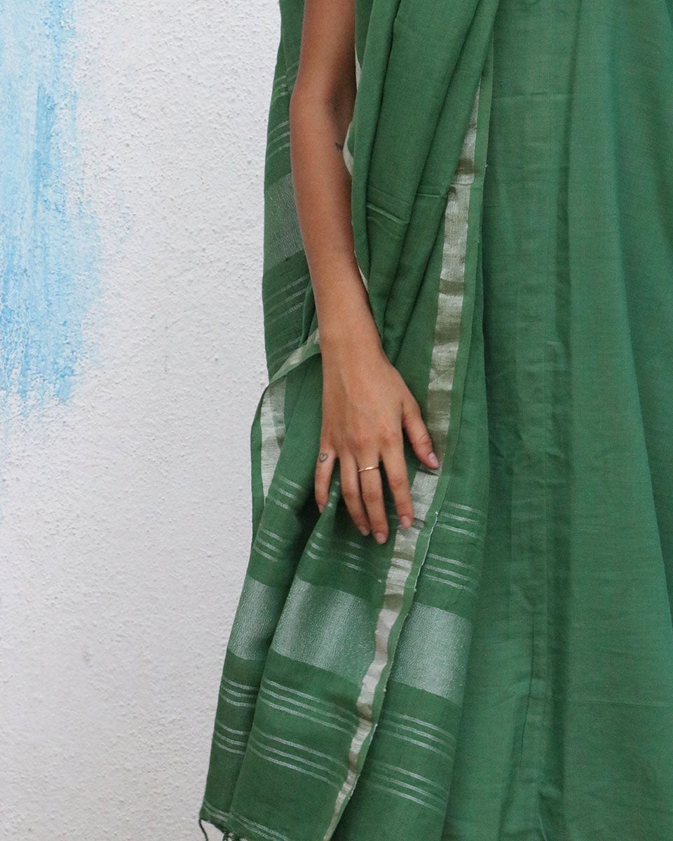 Janine Handwoven Linen Dupatta