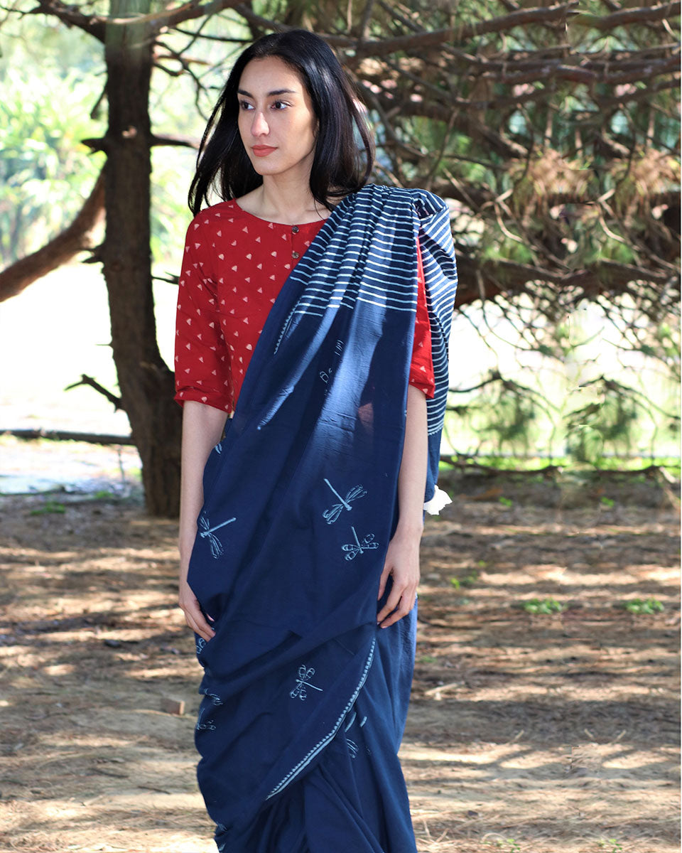 Cotton sarees | Cotton saree for women | Cotton saree online | Cotton saree | Chidiyaa