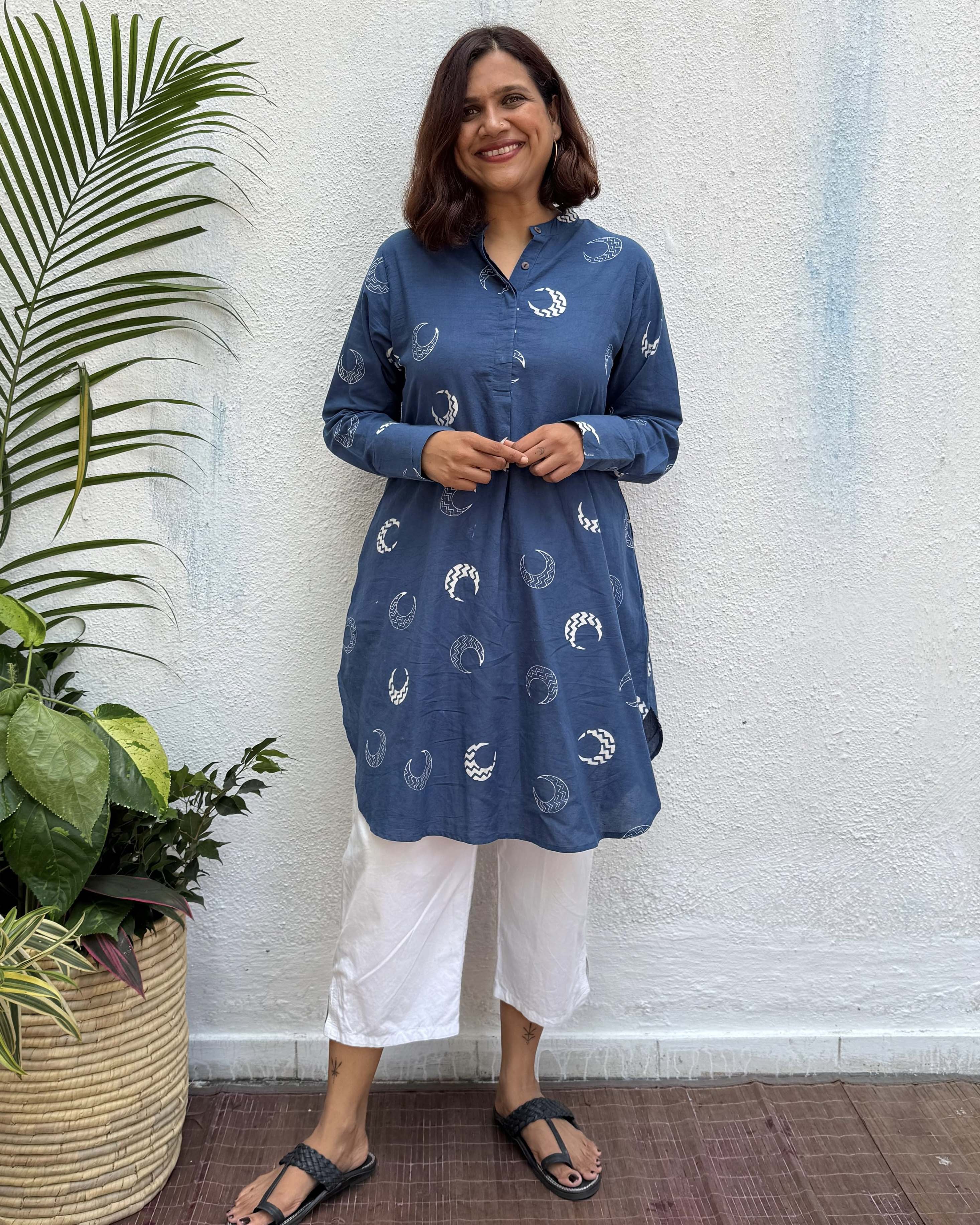 Shayesta Block Printed Cotton Kurti