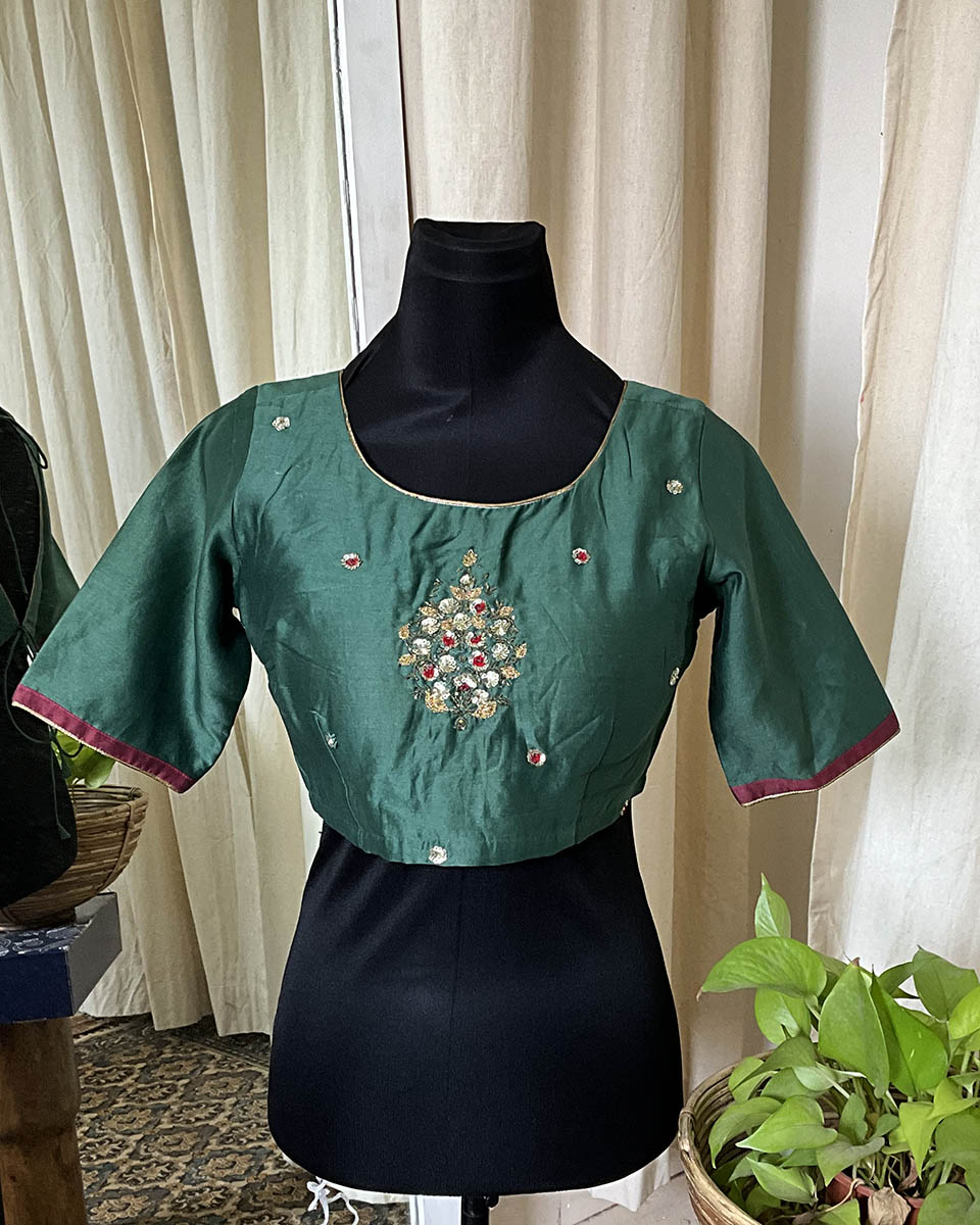 Embroidered Blouse - Love Despite