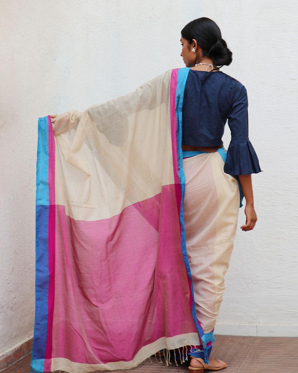 Abeera Handwoven Cotton Saree