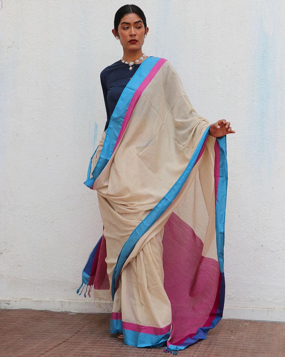 Abeera Handwoven Cotton Saree