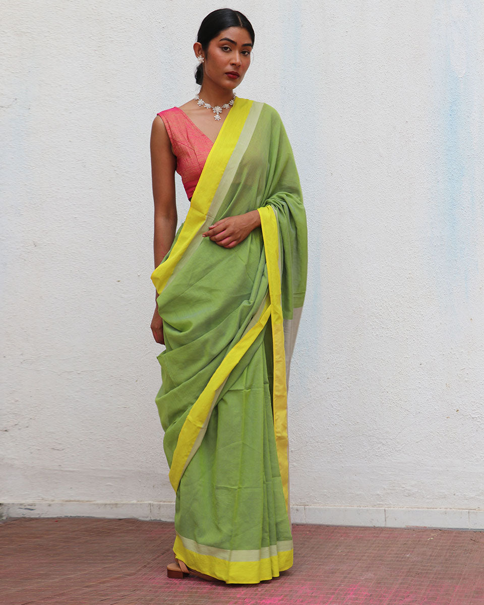 Bahara Handwoven Cotton Saree