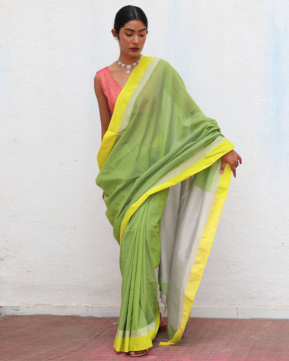 Bahara Handwoven Cotton Saree