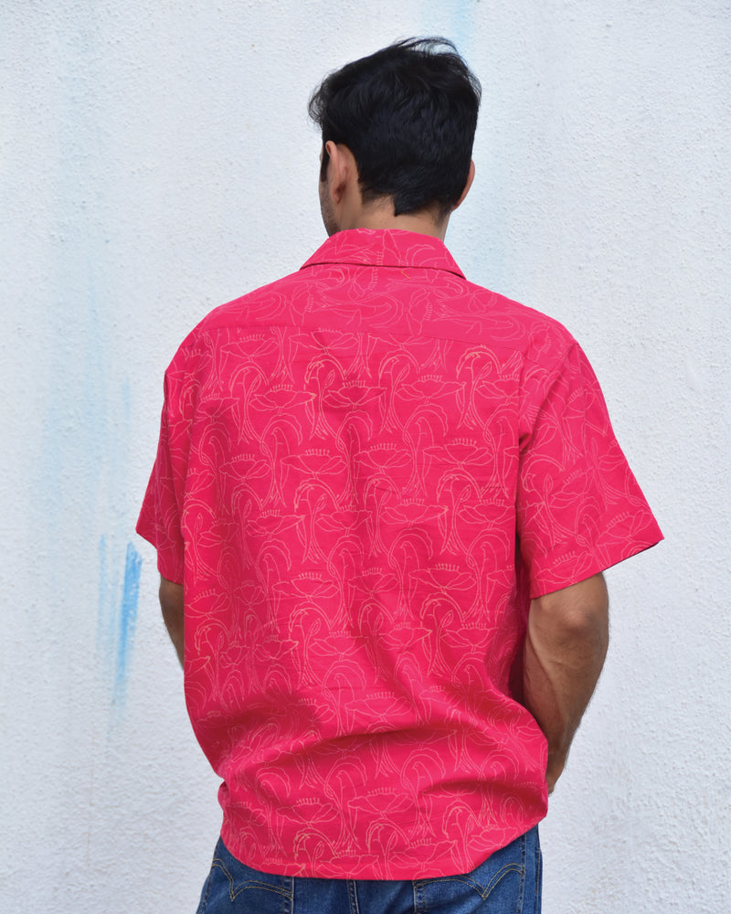 Doodlebug Handblockprinted Pure Cotton Shirt