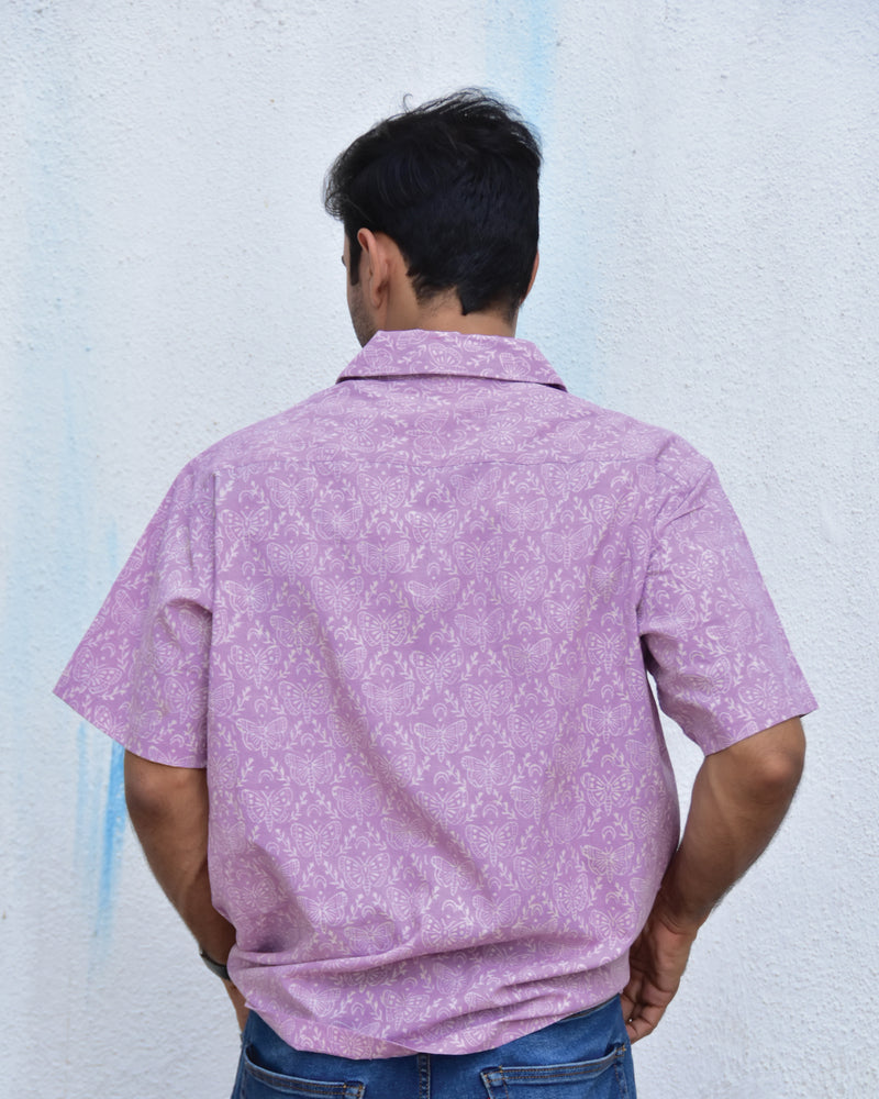 Zen Garden Handblockprinted Pure Cotton Shirt