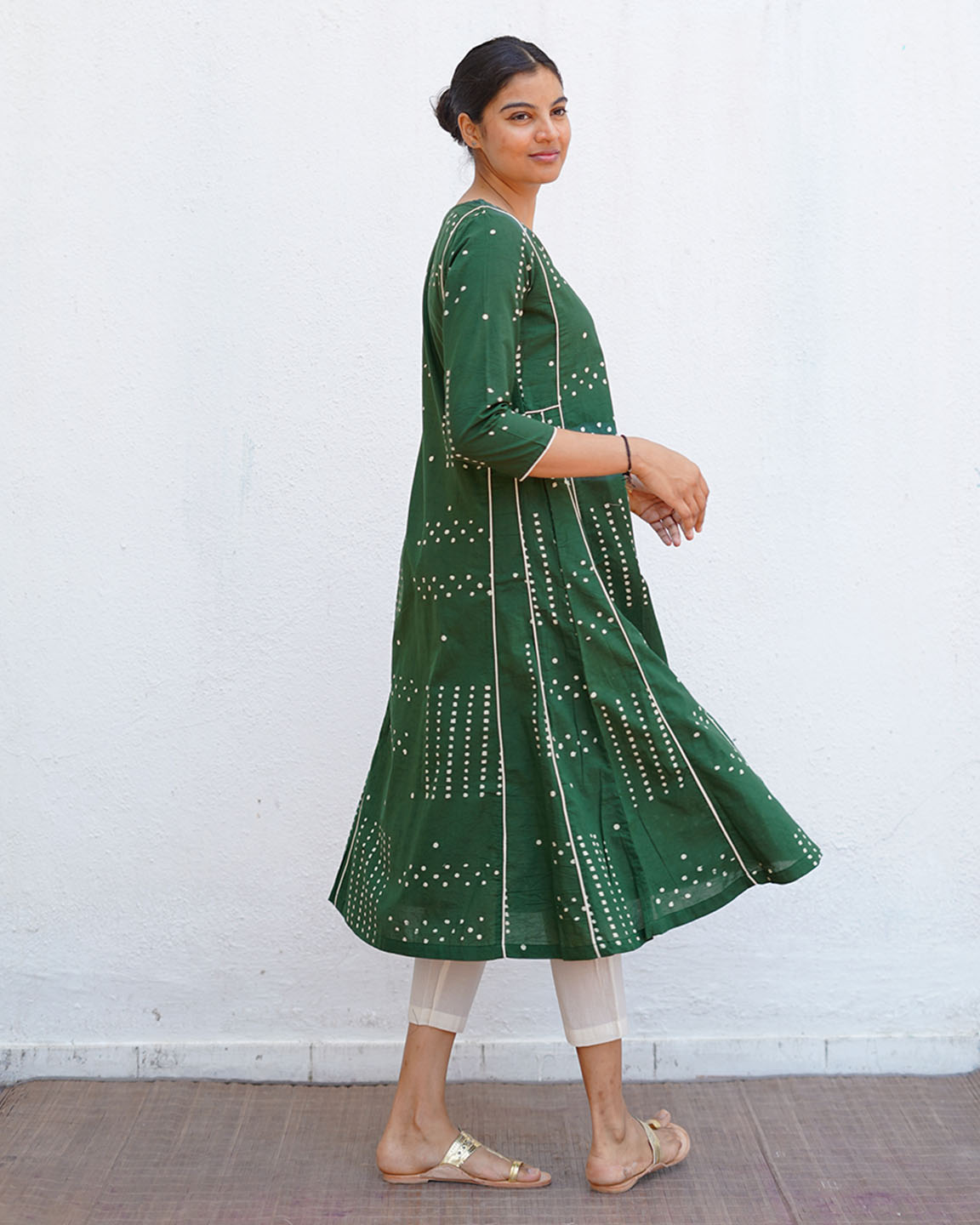 Swatilekha Block Printed Cotton Kurti