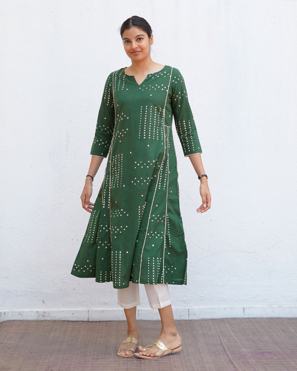 Swatilekha Block Printed Cotton Kurti