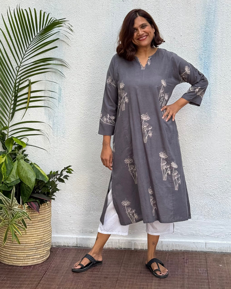 Nayab Block Printed Cotton Kurti