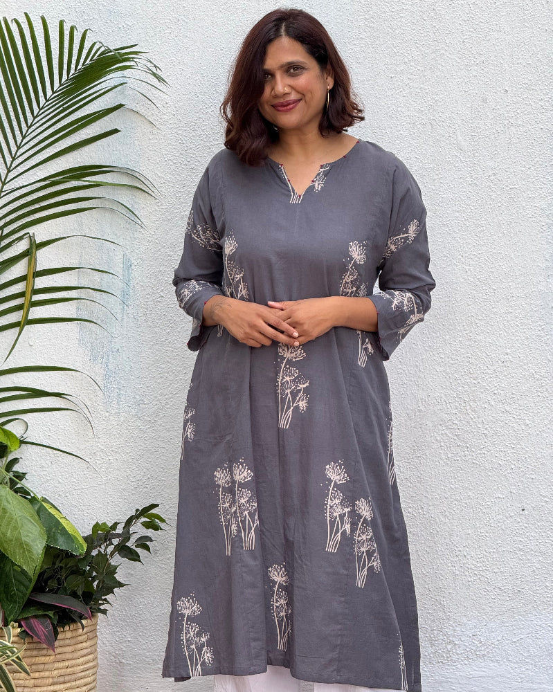 Nayab Block Printed Cotton Kurti