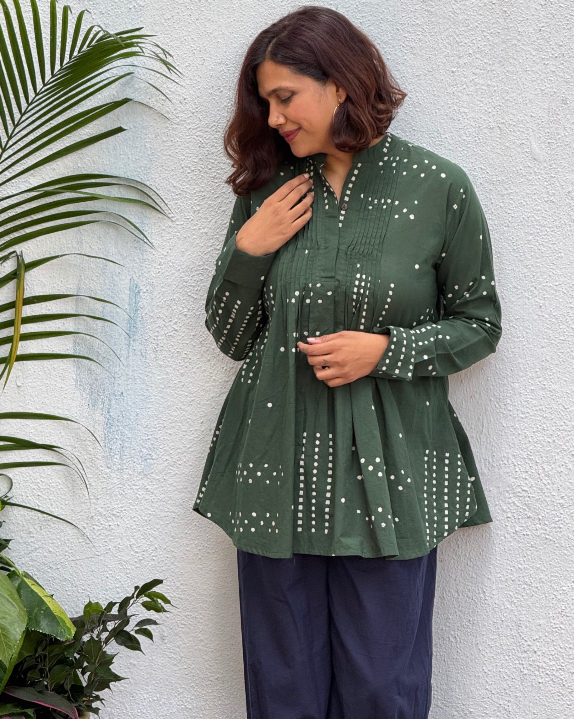 Shalini Block Printed Cotton Kurti