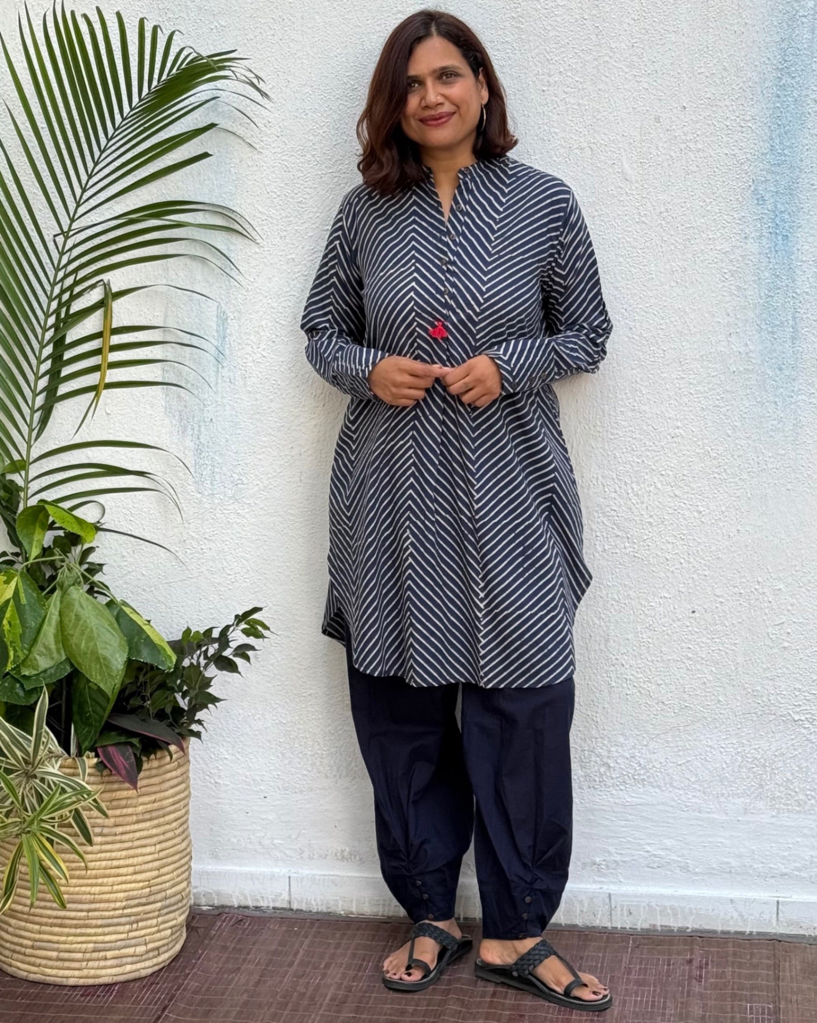 Sumaira Block Printed Cotton Kurti