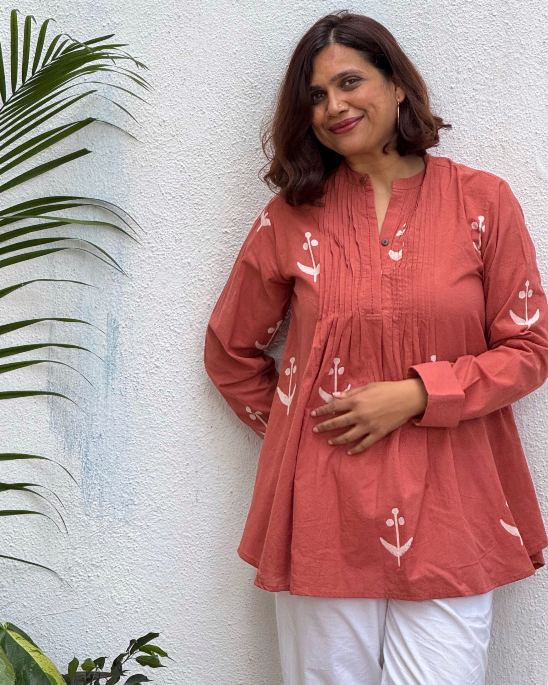 Khushnuma Block Printed Cotton Kurti