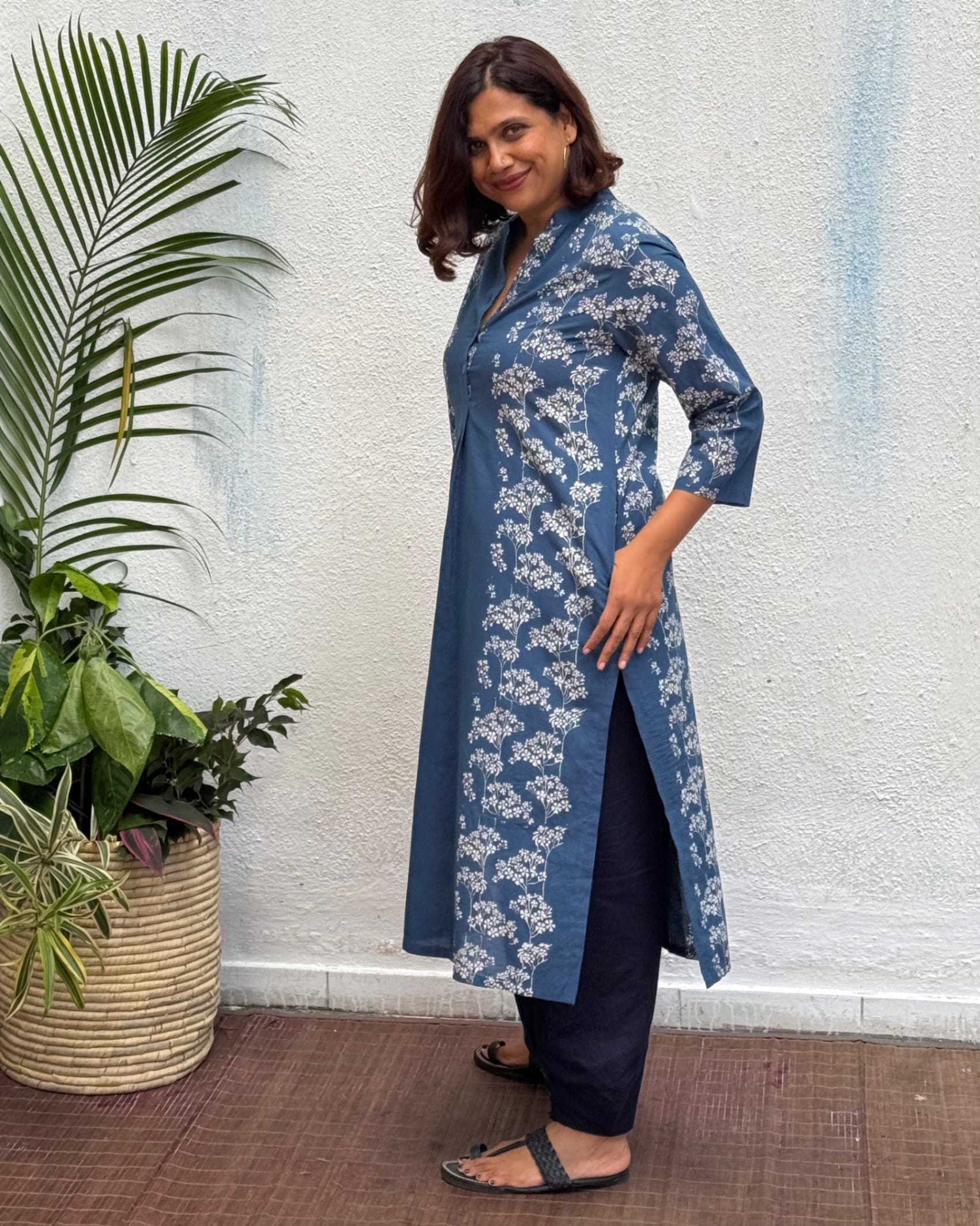 Ashalata Block Printed Cotton Kurti